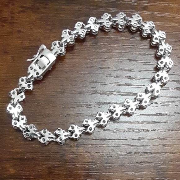 Moissanite Tennis Bracelet - Picture 5 of 7